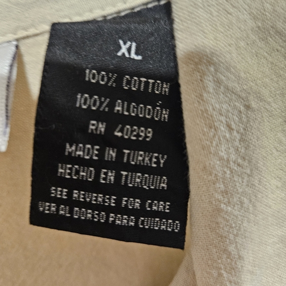 Vintage - Erika & Co. Cotton Denim Lt. Tan Zip Up Jacket - NWOT - Size XL - Picture 7 of 9